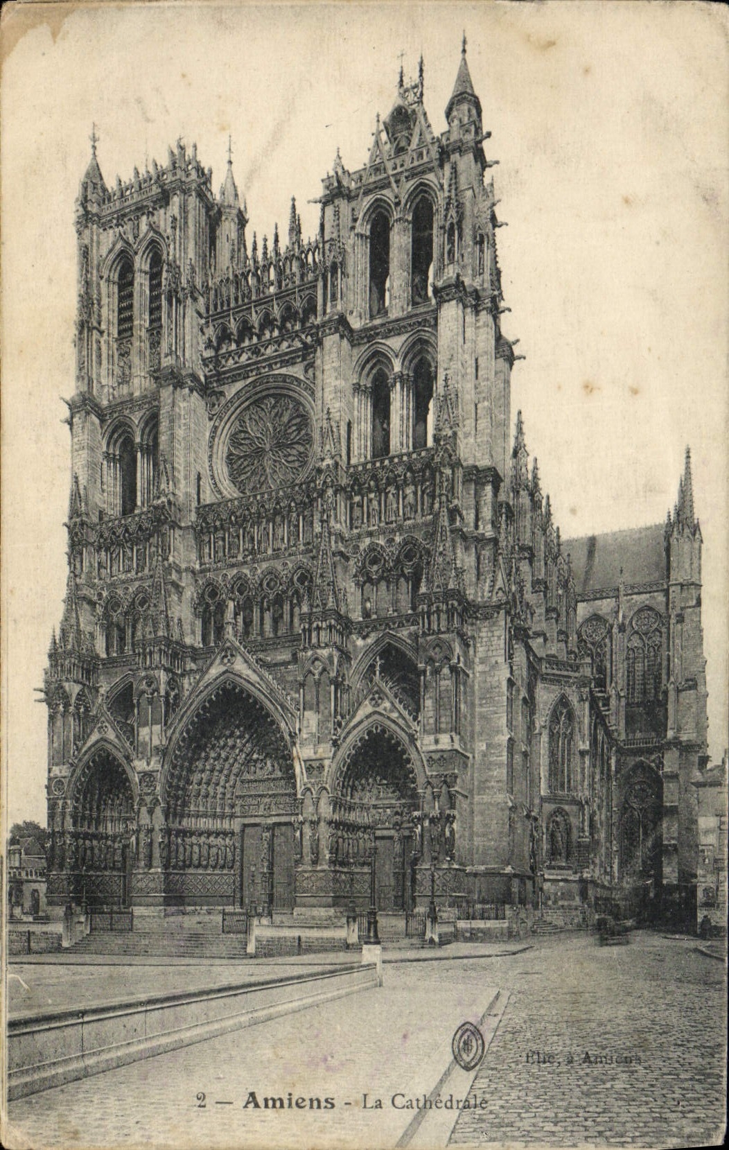 CPA Amiens La Cathedrale