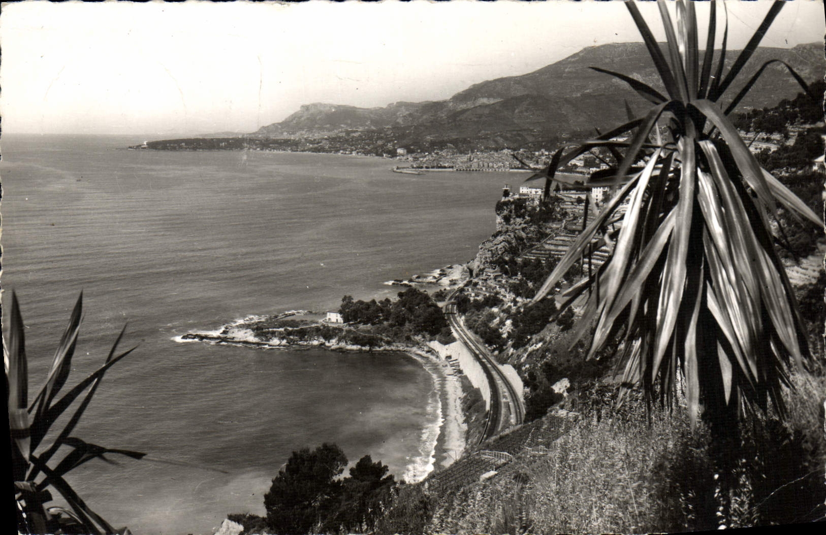 CPM Grimaldi Au Fond Menton