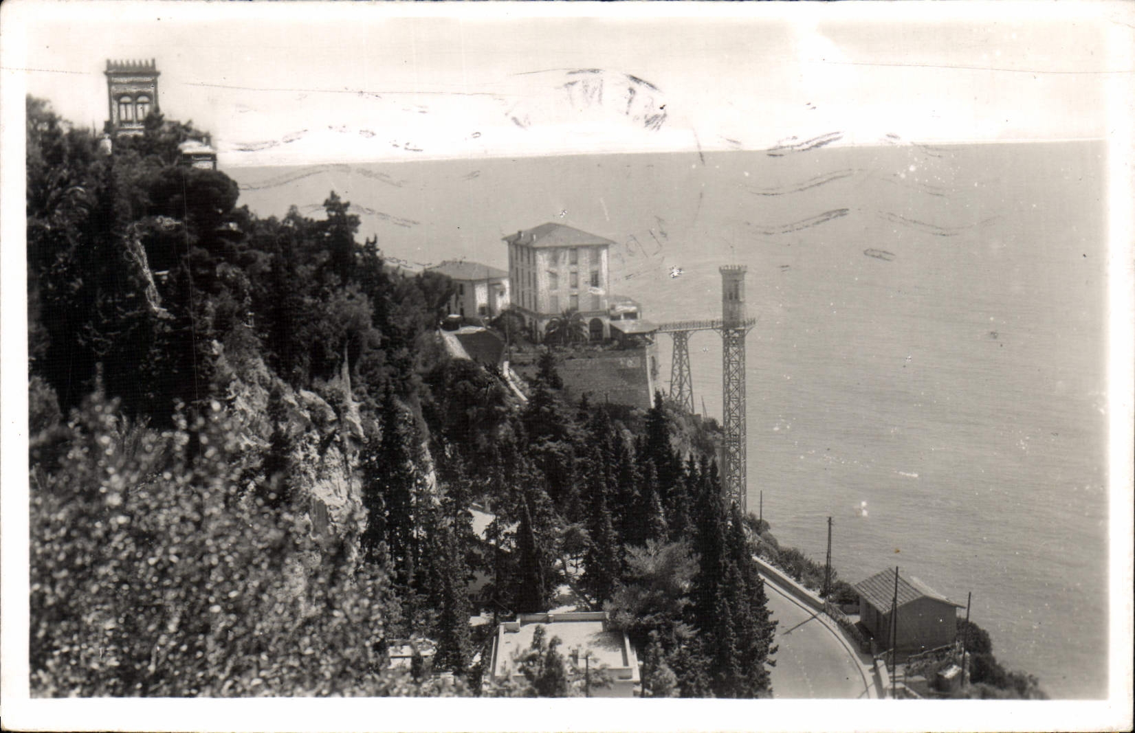 VINTAGE POSTCARD Border Free Italian