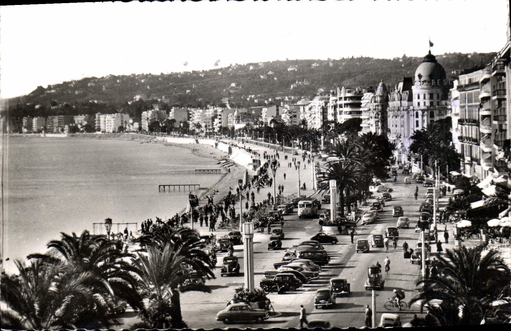 MODERN CARD Nice the Walk Of the English