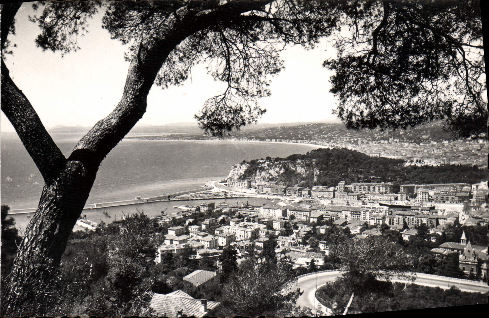 MODERN CARD Nice View Taken Of the Boron Mount