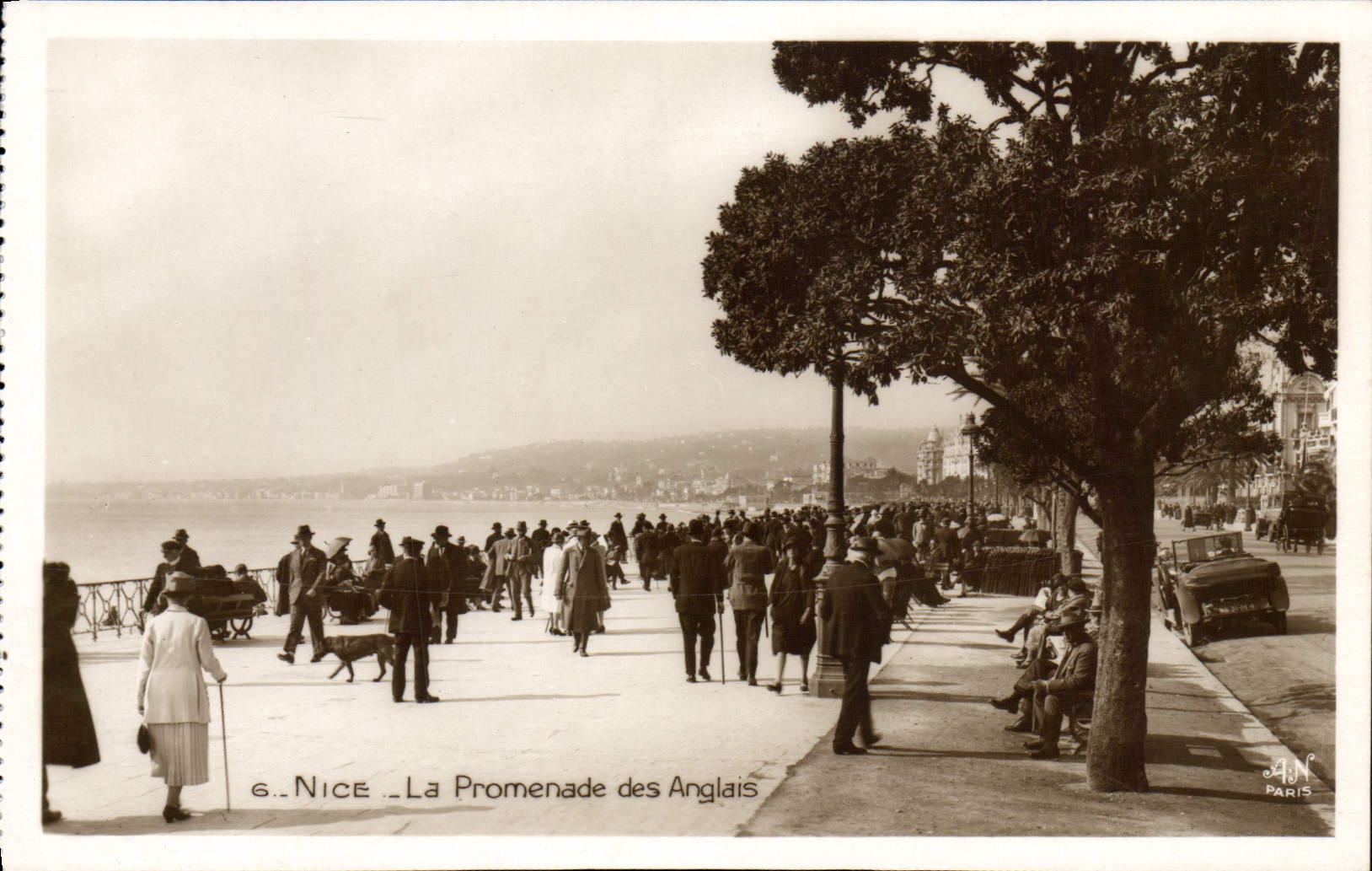 CPA Nice La Promenade Des Anglais