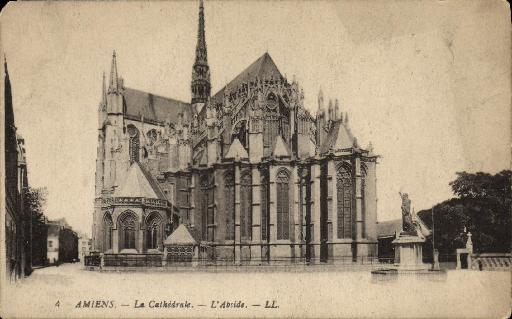 CPA Amiens La Cahtedrale L'Abside