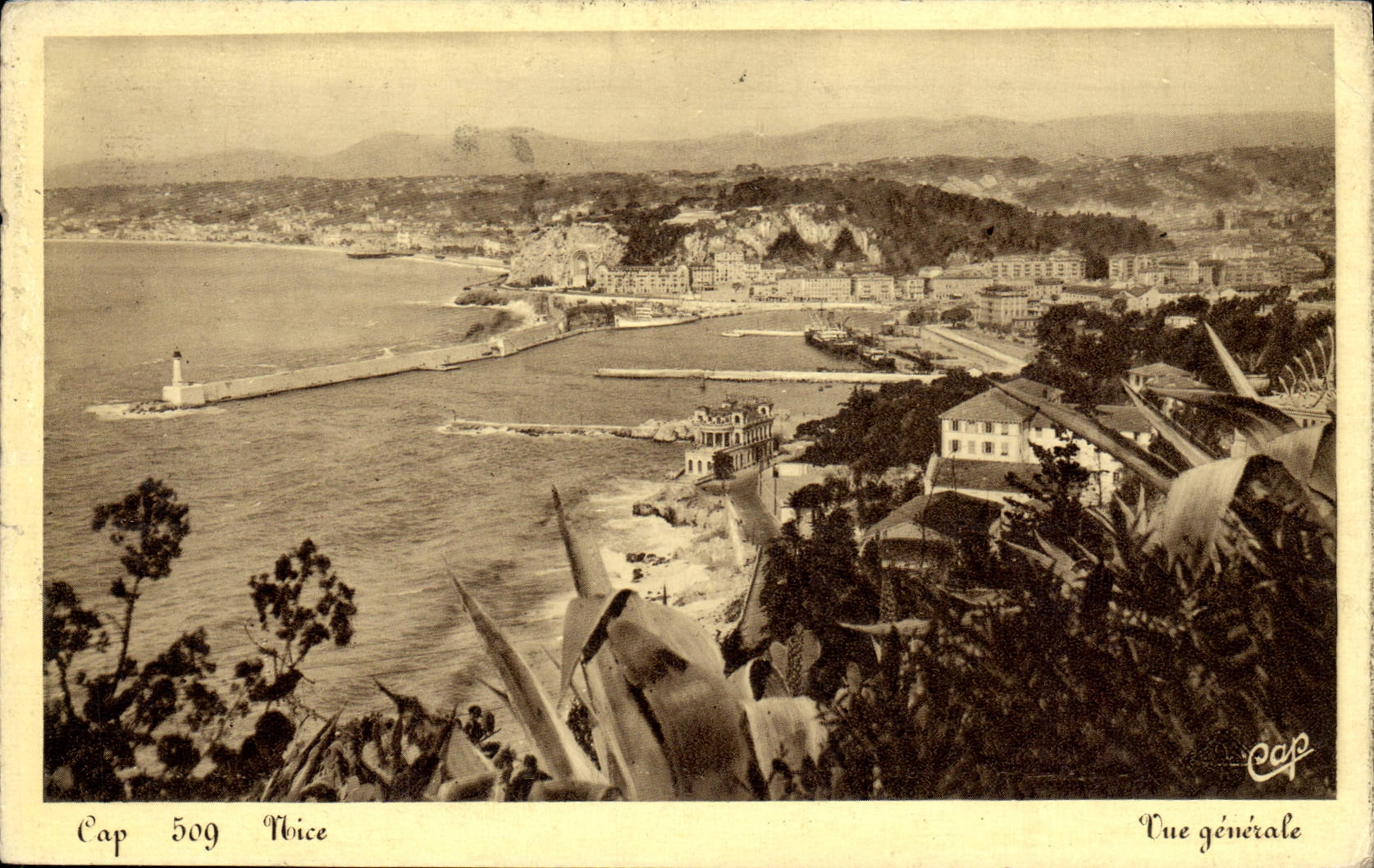 CPA Nice Vue Generale