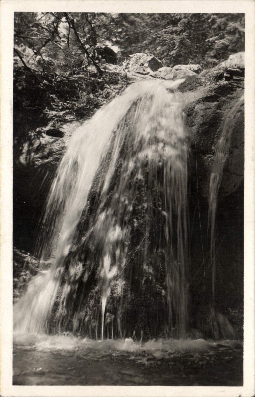 MODERN CARD Environs De Valberg Cascades De Challandre