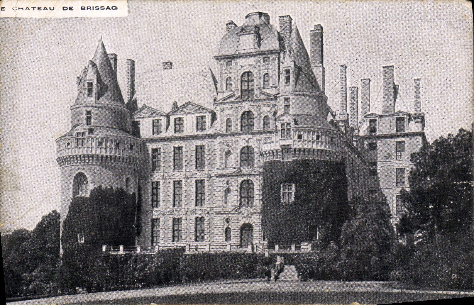 CPA Le chateau de Brissac 