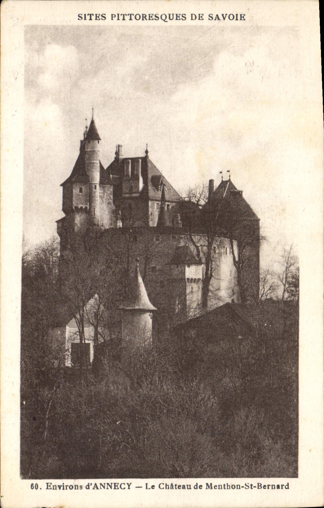 CPA Environs d'Annecy Le Chateau de Menthon St Bernard