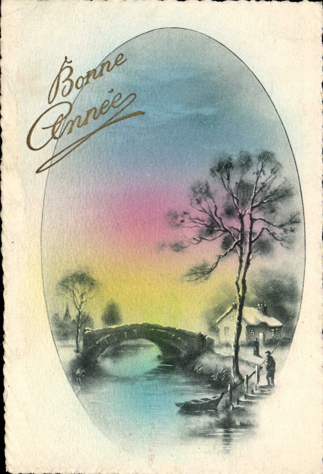 CPA Fantaisie Bonne Annee