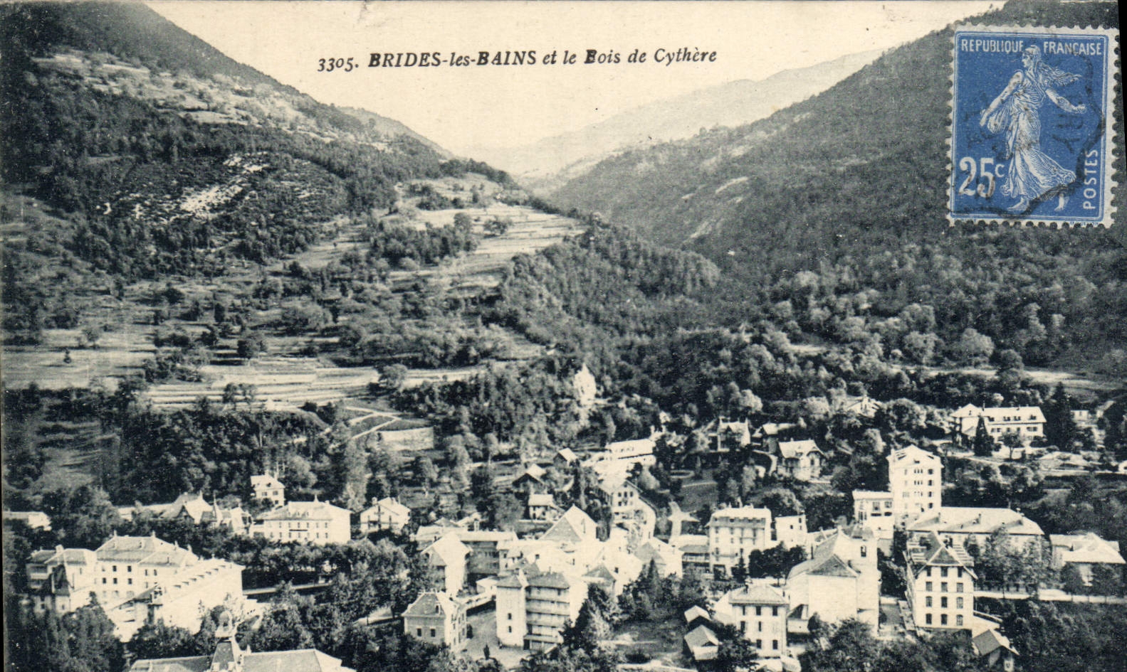 CPA Brides les Bains et le Bois de Cythere