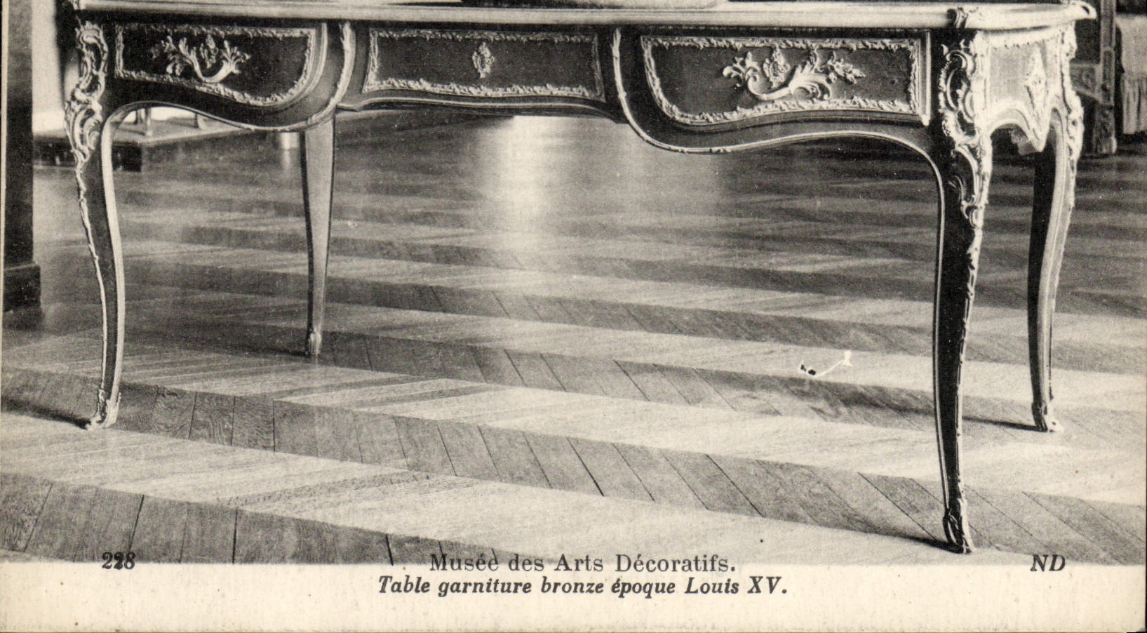 CPA Musee Des Arts decoratifs Table louis XV