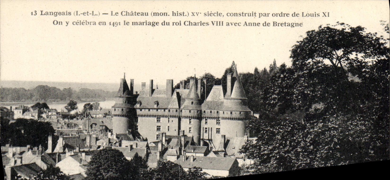 CPA Langeais Le Chateau 