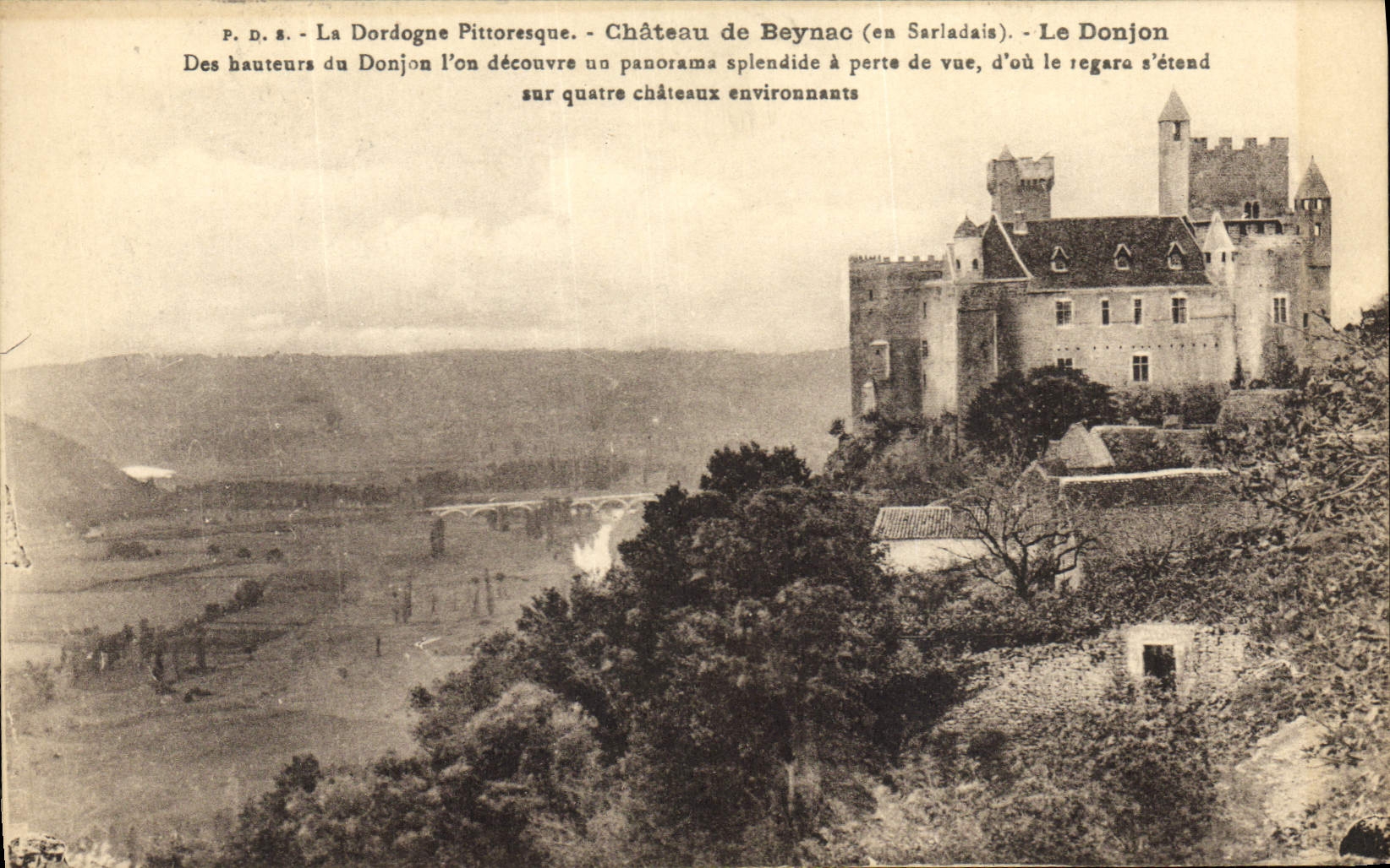 CPA Chateau de Beynao Le Donjon