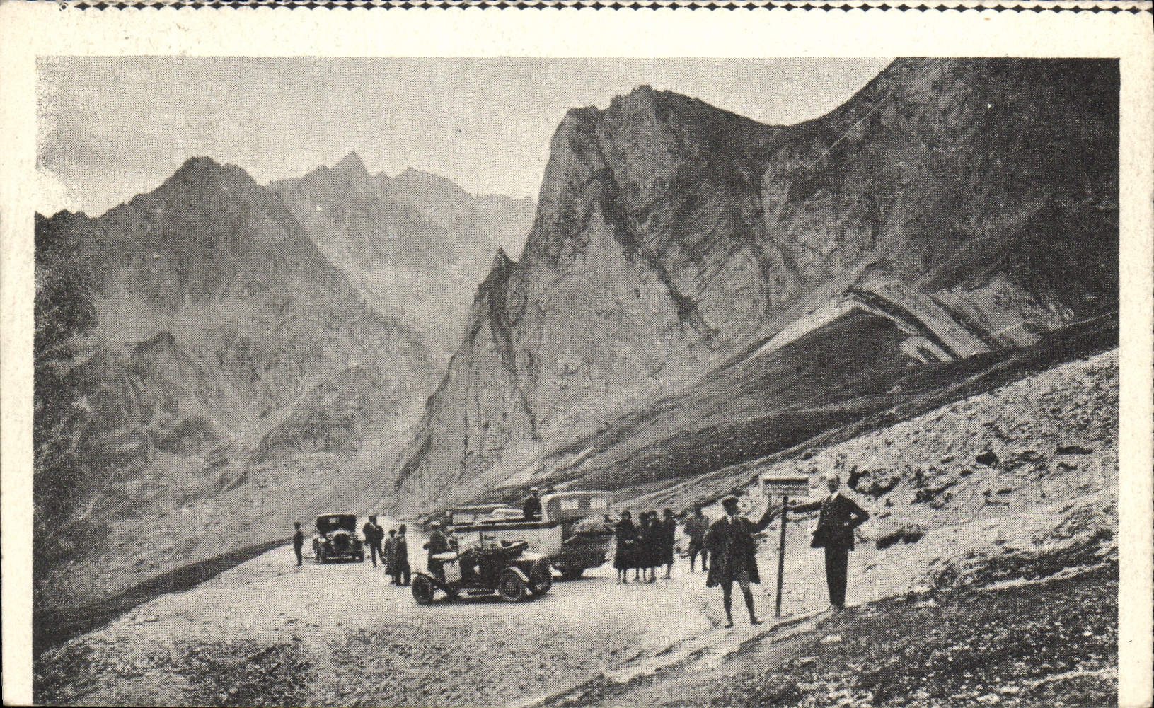 CPA Le col du Tourmalet