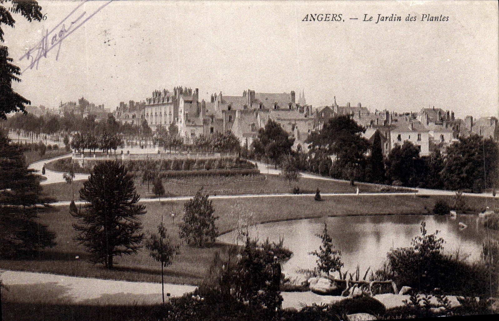 CPA Angers Le Jardin des Plantes