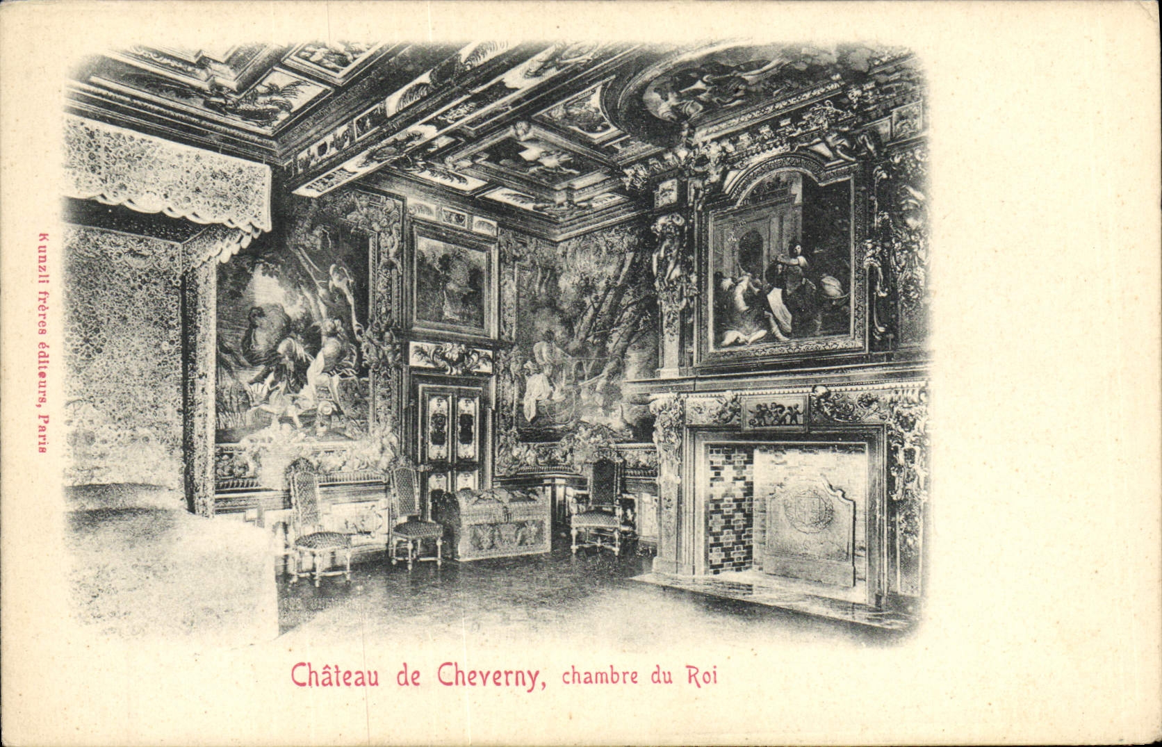 CPA Chateau De Cheverny Chambre Du Roi