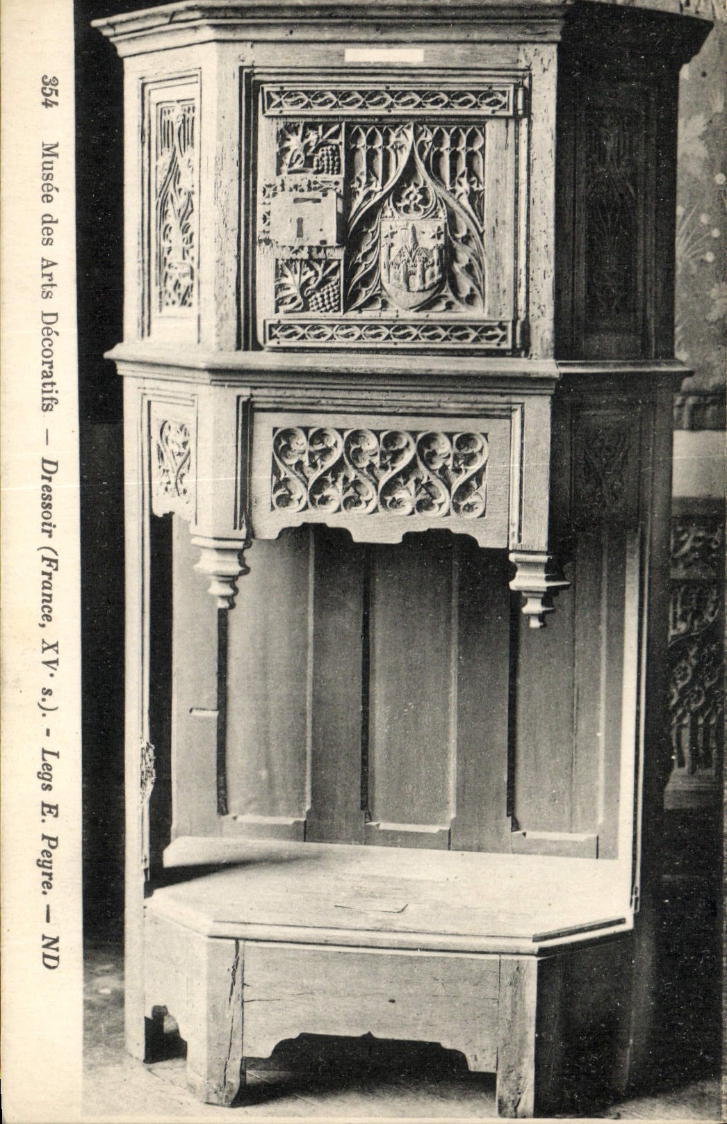 CPA Musee Des Arts Decoratifs Dressoir Legs Peyre