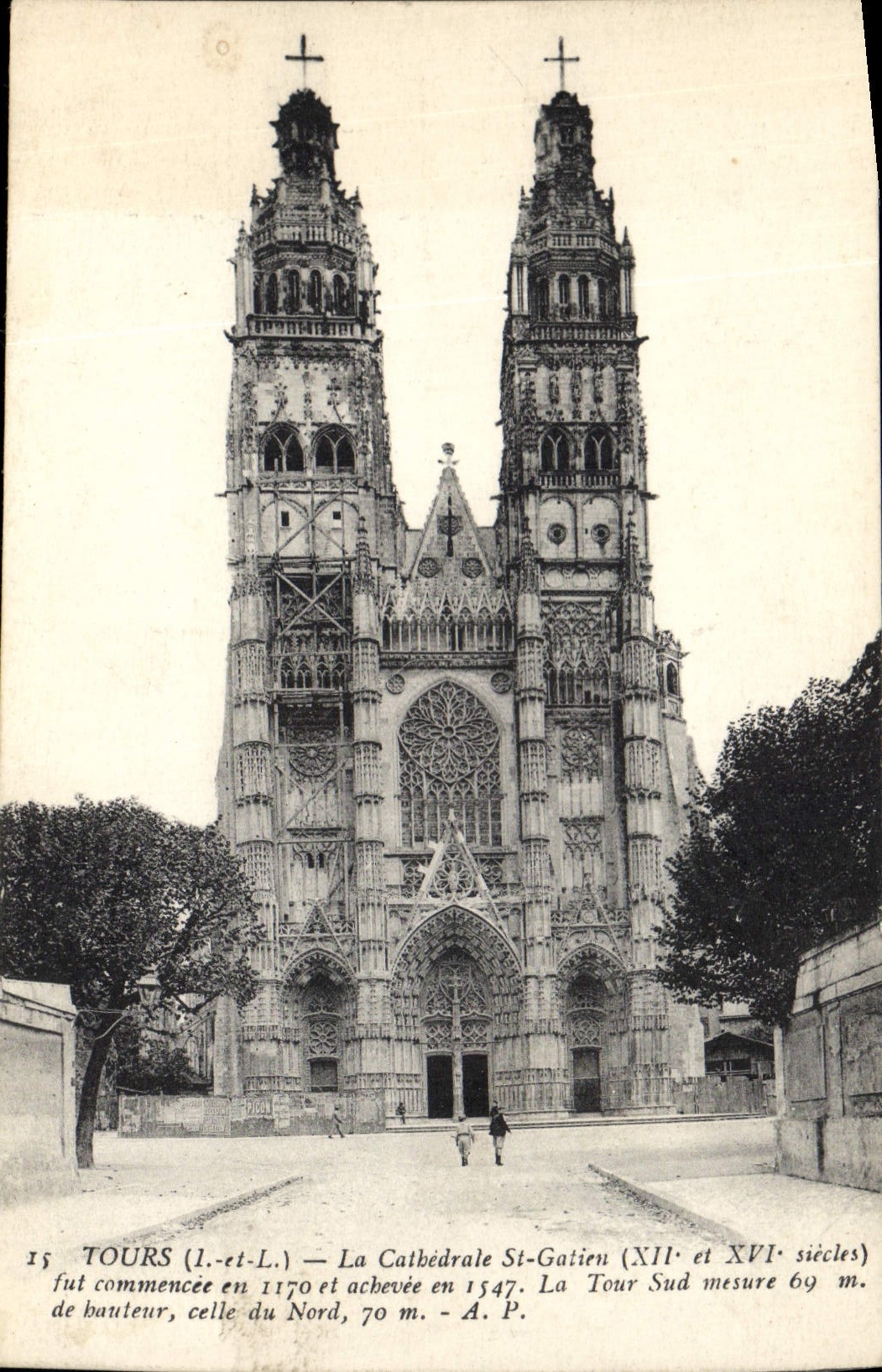 CPA Tours La Cathedrale St Gatien