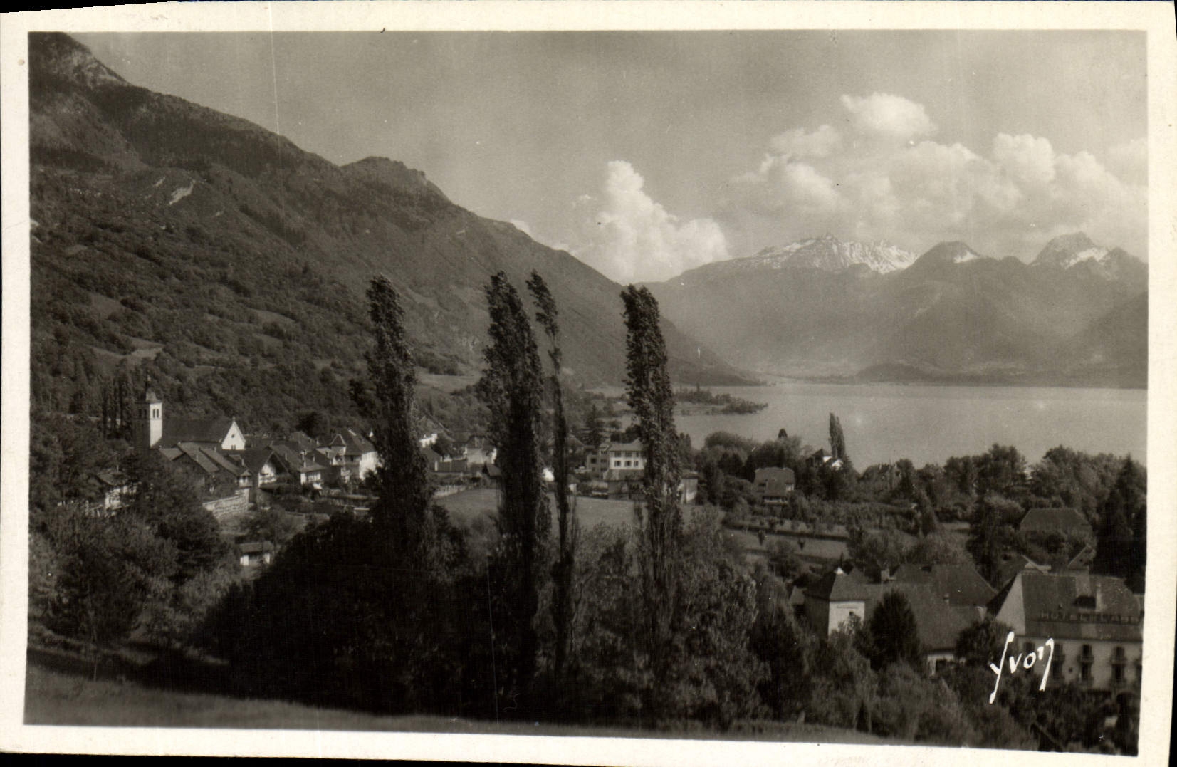 CPM Annecy Le Petit Lac Et Talloires