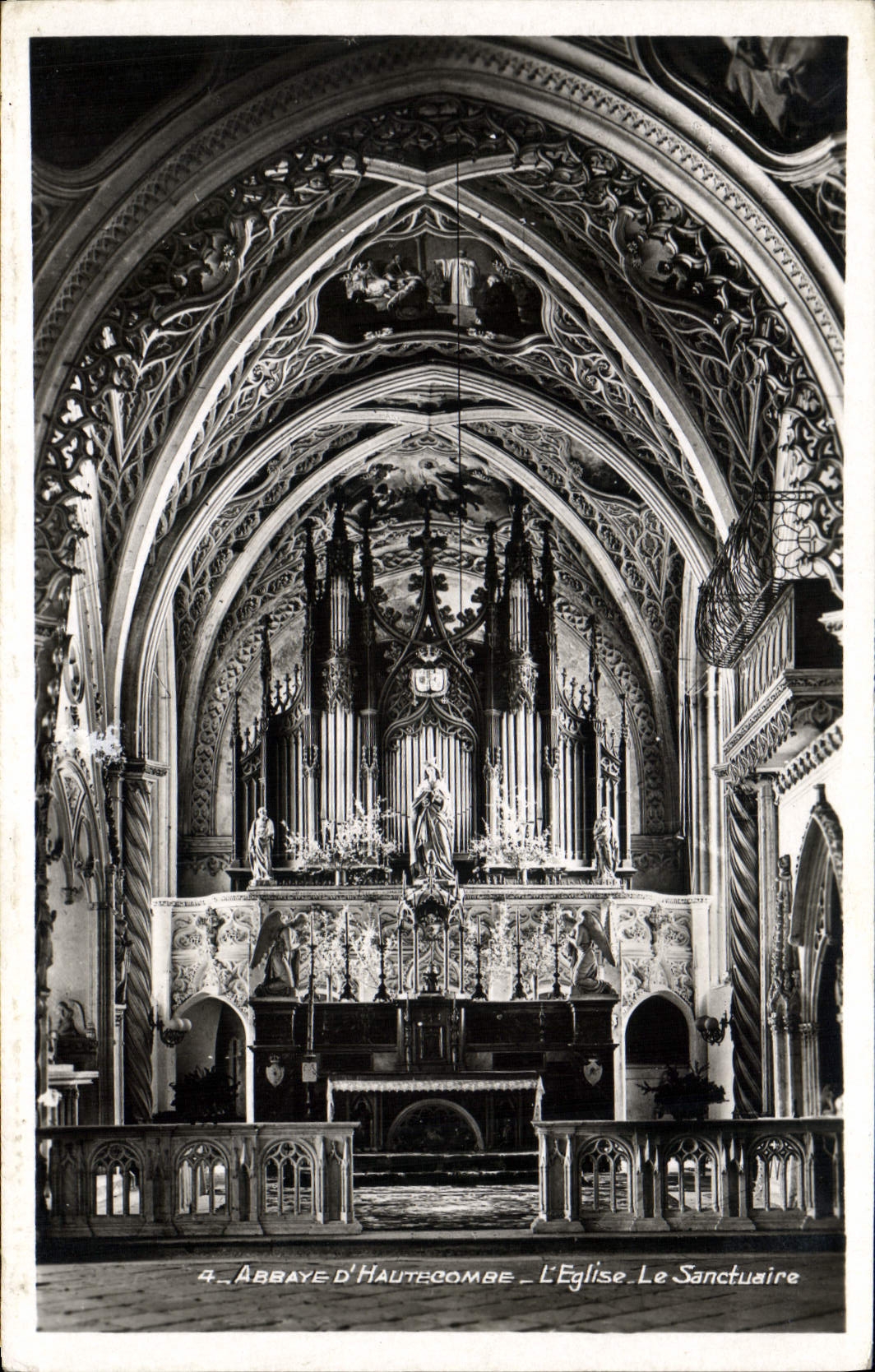 CPM Abbaye D'Hautecombe L'Eglise Le Sanctuaire Orgue 