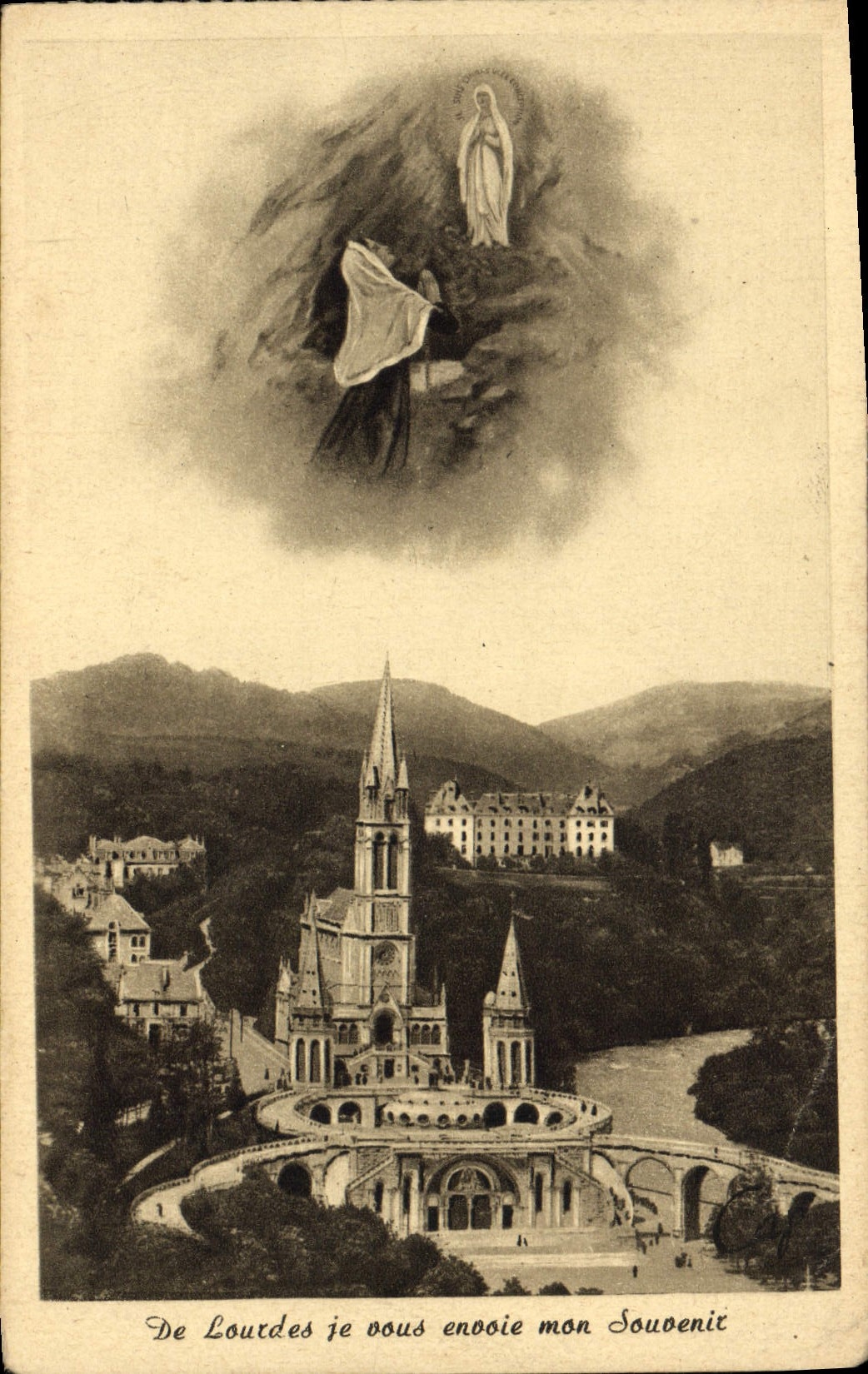 POSTAL de la VENDIMIA Lourdes le envío mi memoria