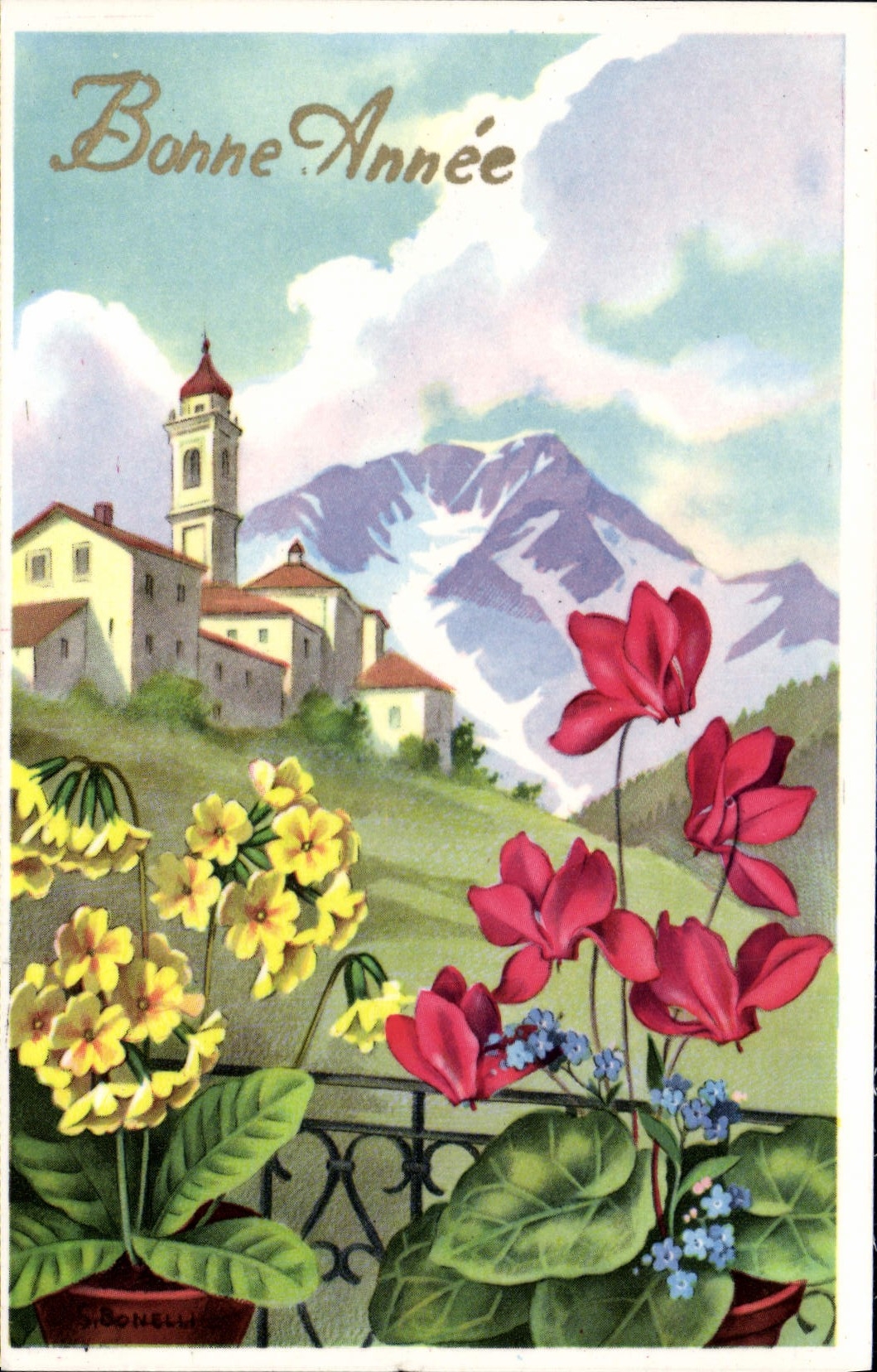 MODERN CARD Happy New Year