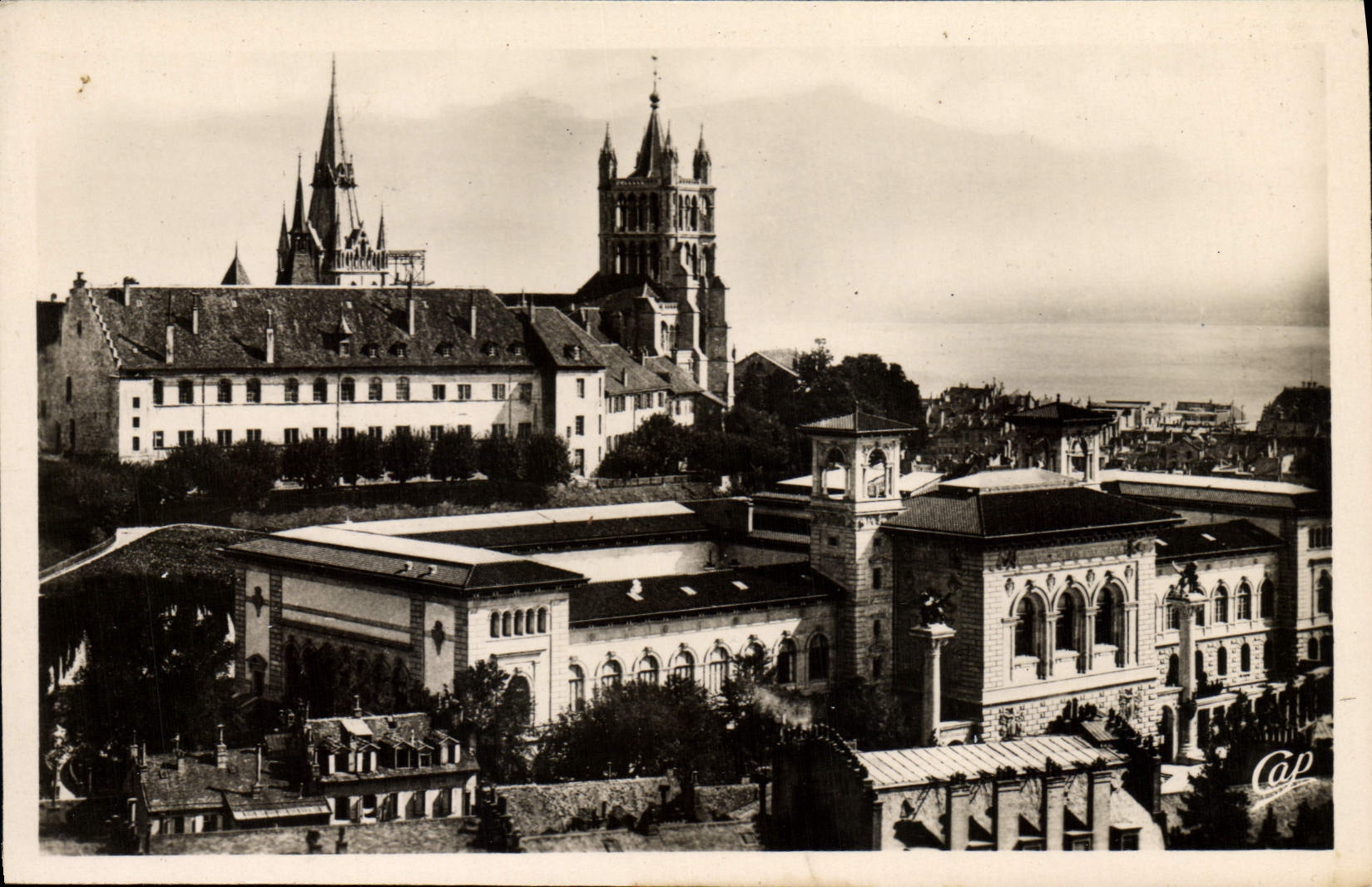 CPM Lausanne La Cathedrale Et I'Universite