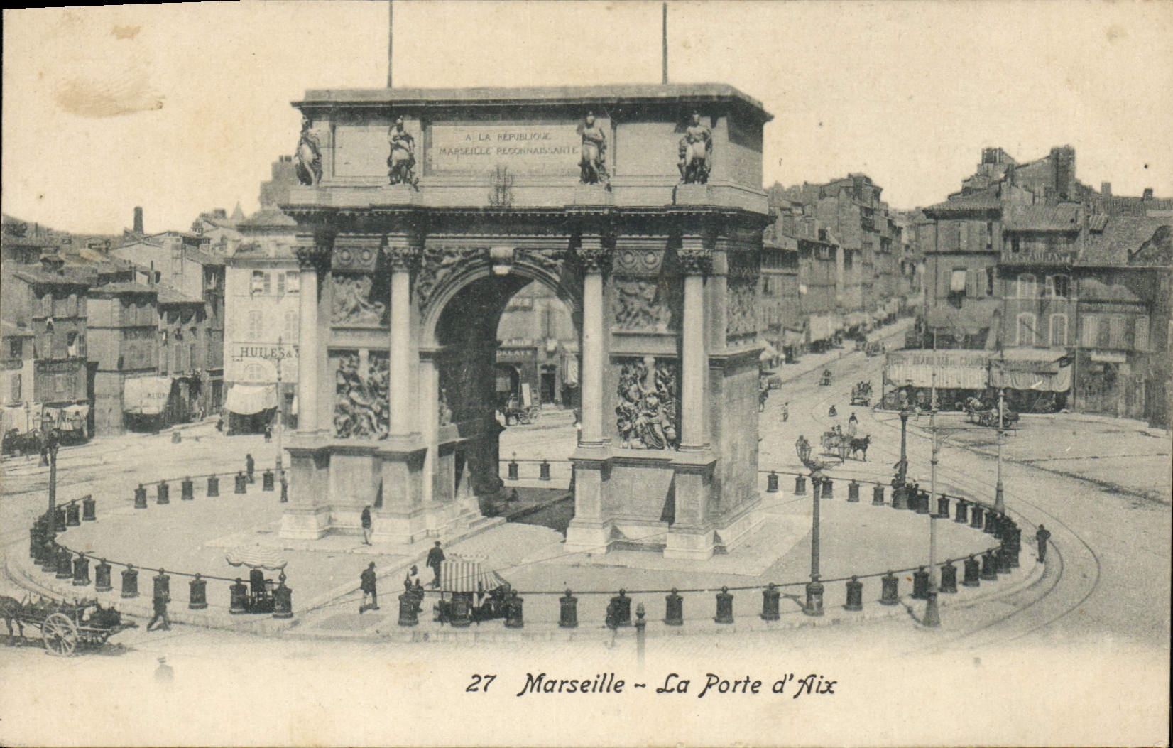 CPA Marseille La Porte D'Aix