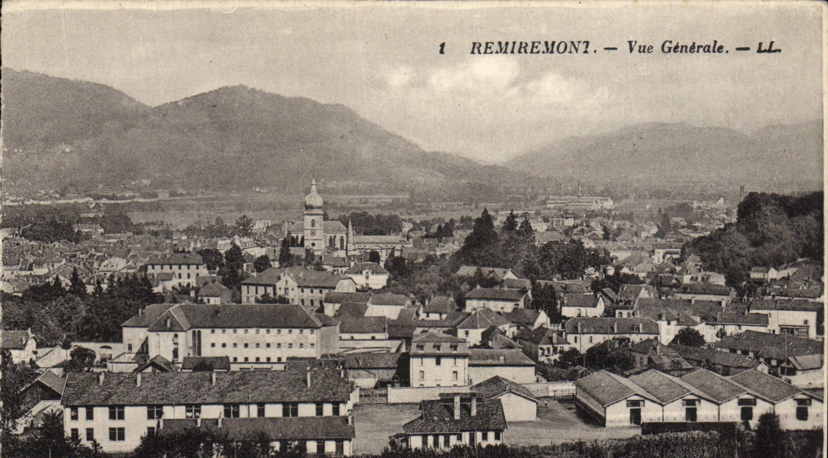 CPA Remiremont Vue Generale