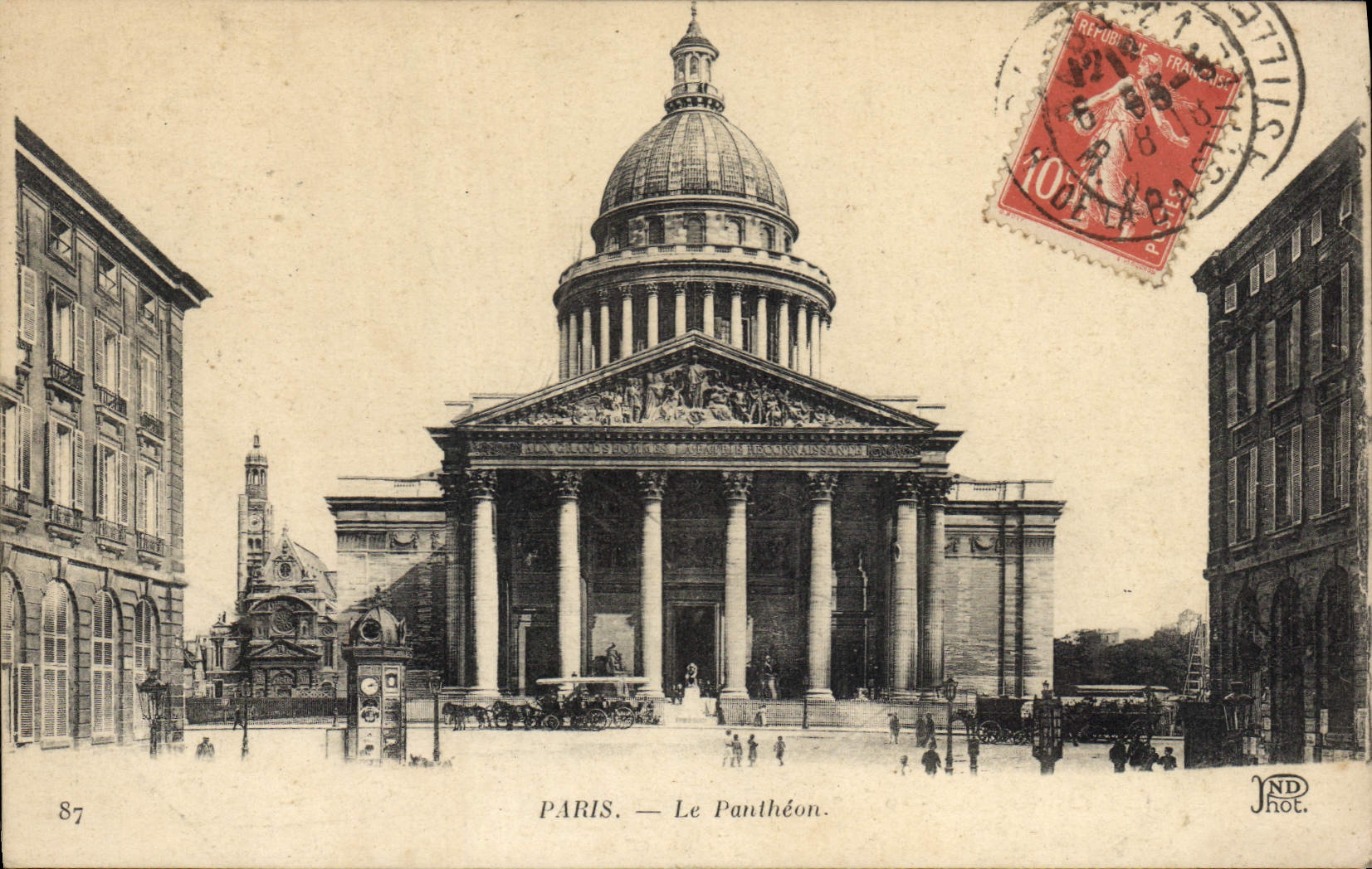CPA Paris Le Pantheon