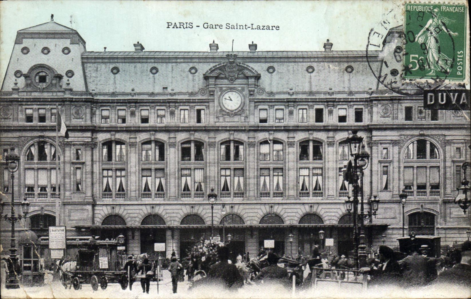 CPA Paris Gare Saint Lazare