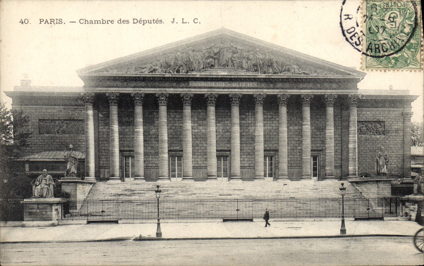CPA Paris Chambre Des Deputes