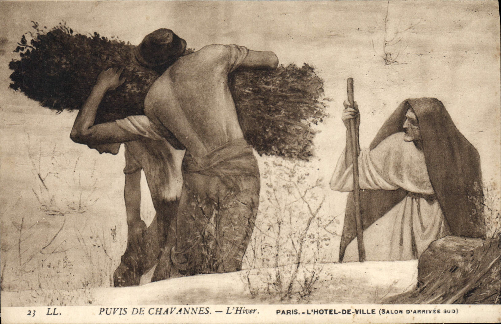 CPA Puvis De Chavannes Paris L'Hotel De Ville