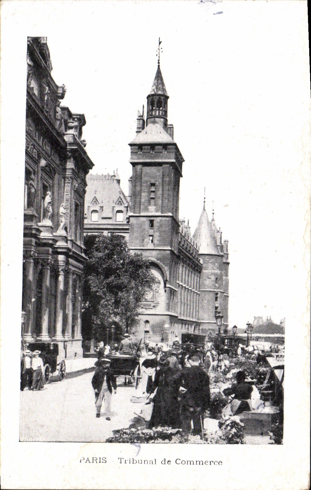 CPA Paris Tribunal De Commerce Marche aux fleurs