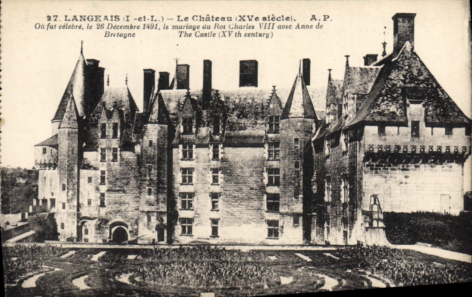CPA Langeais Le Chateau