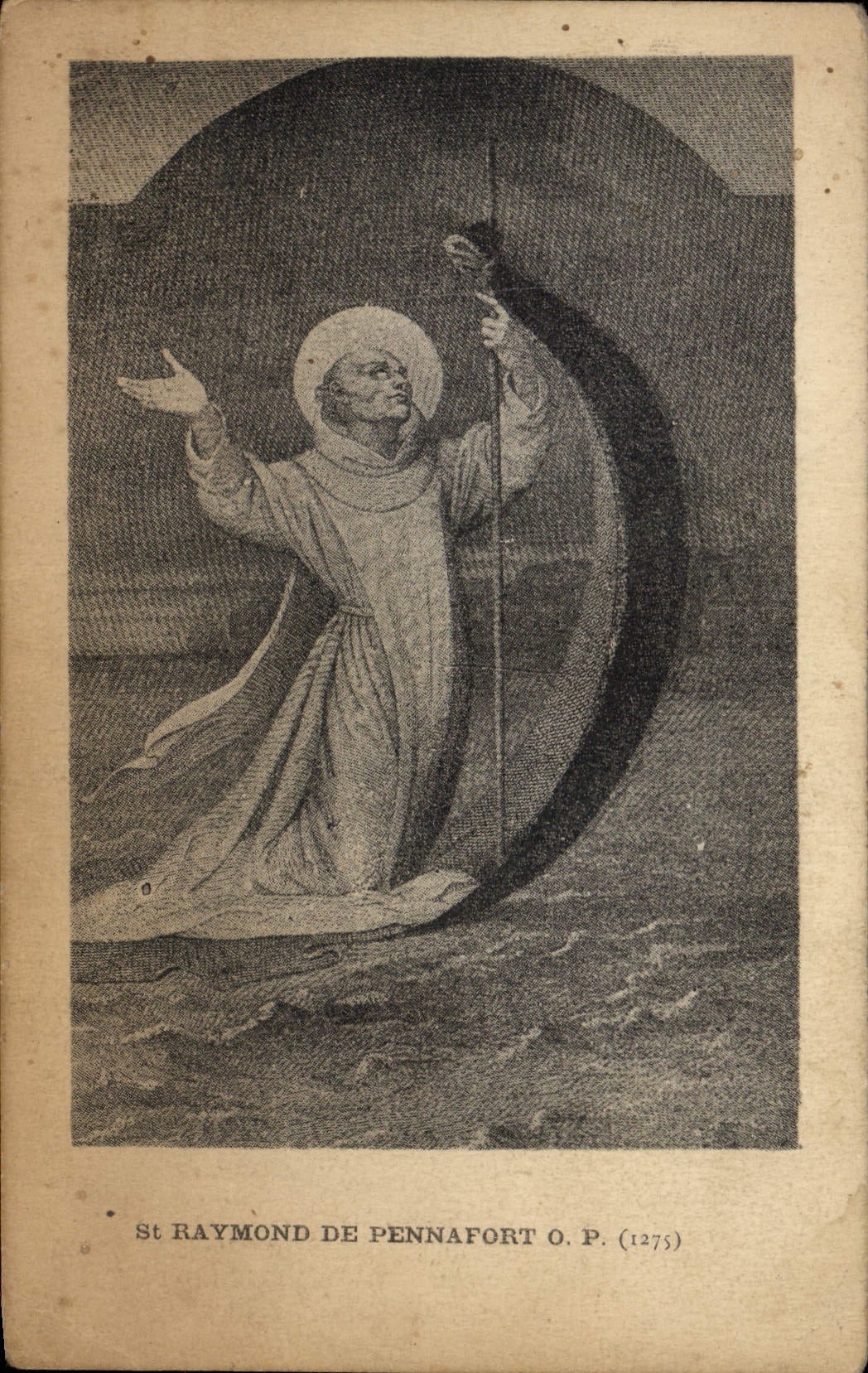 VINTAGE POSTCARD St Raymond De Pennafort