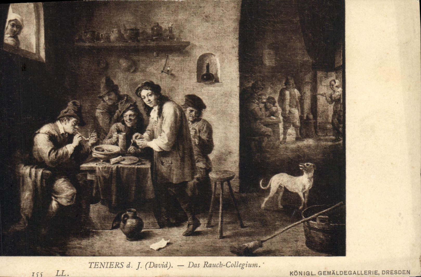 CPA Teniers Das Rauch Collegium Dresden