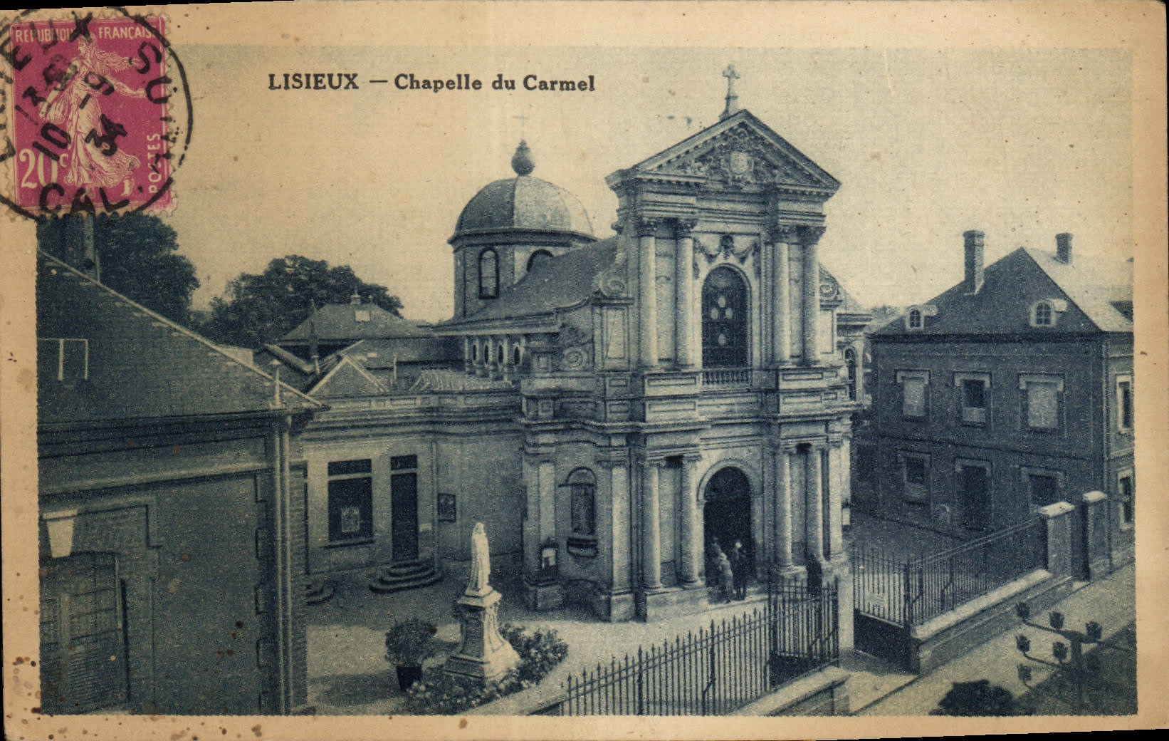 CPA Lisieux Chapelle Du Carmel