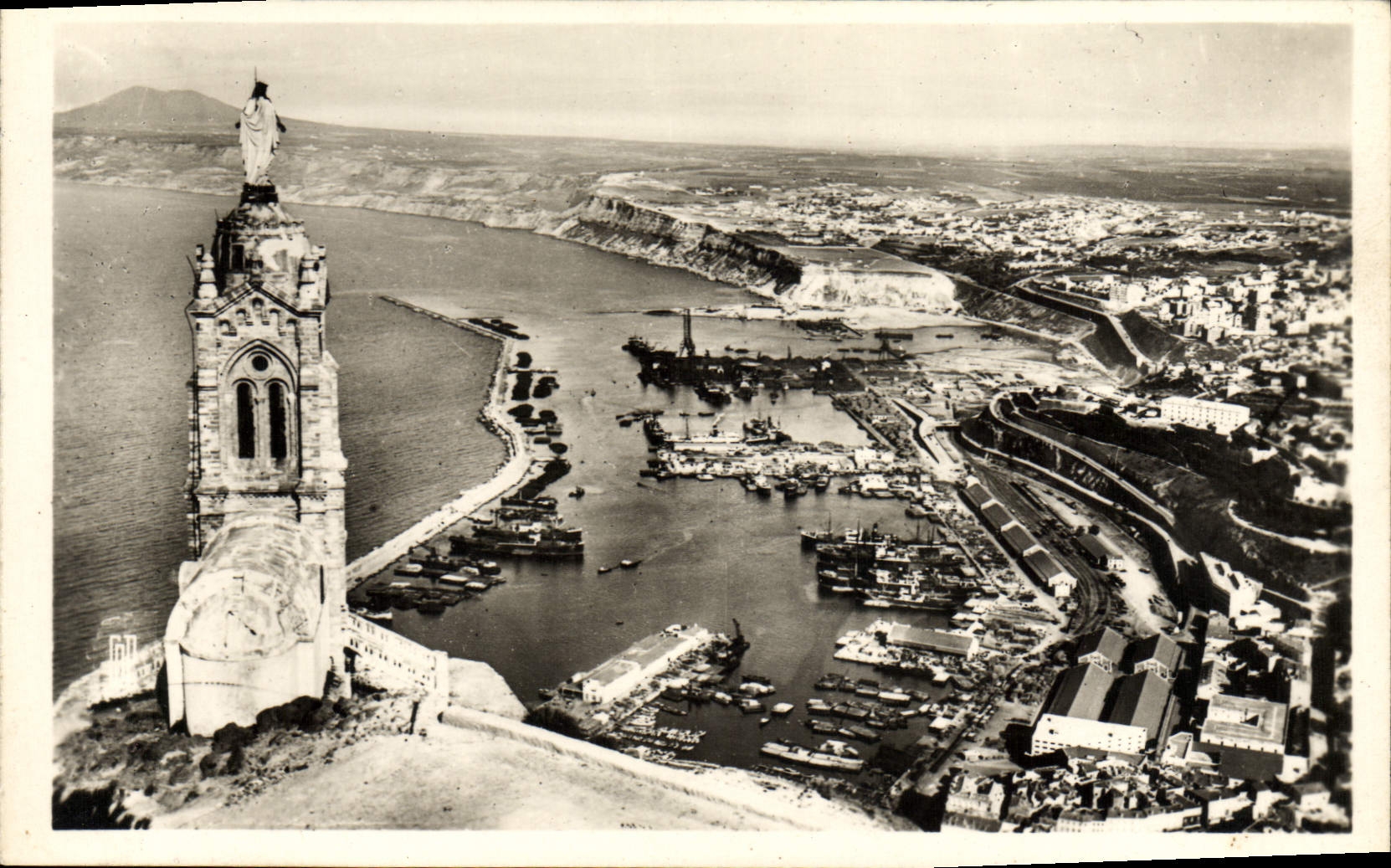 MODERN CARD Oran View Taken De Sainta Cruz