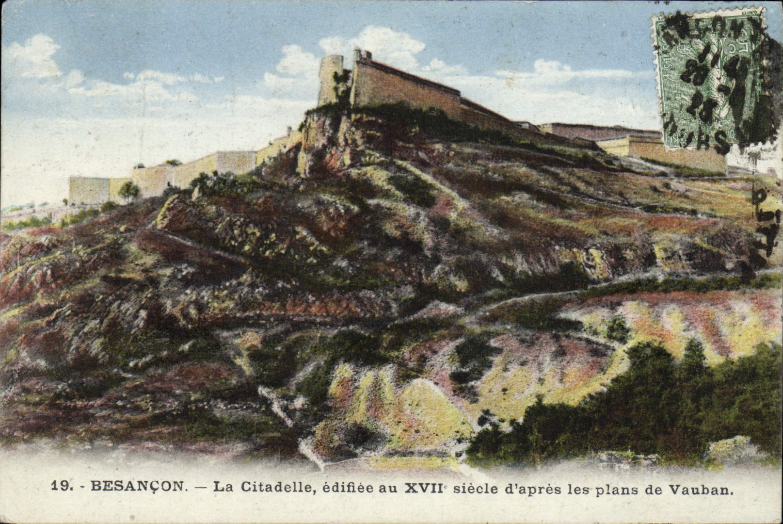 CPA Besancon La Citadelle