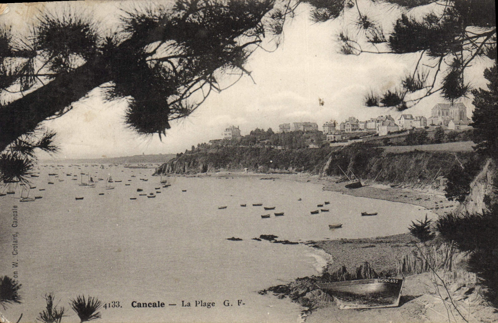 CPA Cancale La Plage