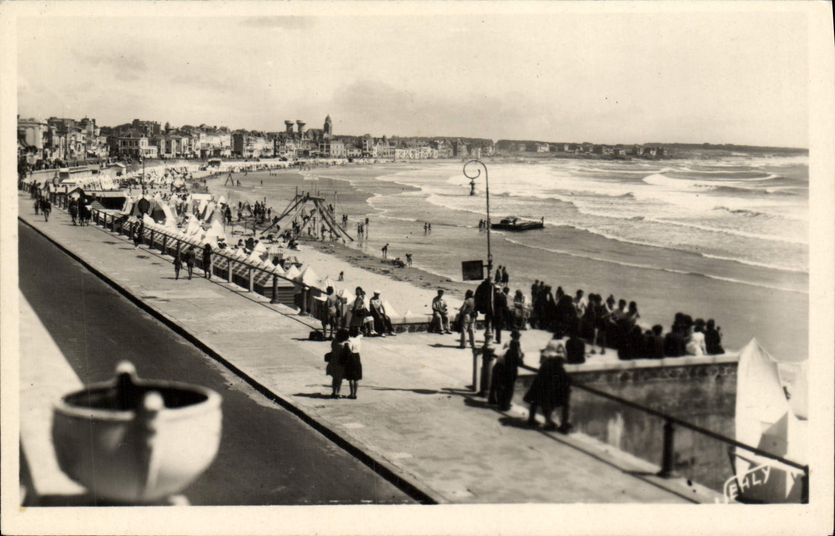 POSTAL MODERNA Sables d'Olonne playa