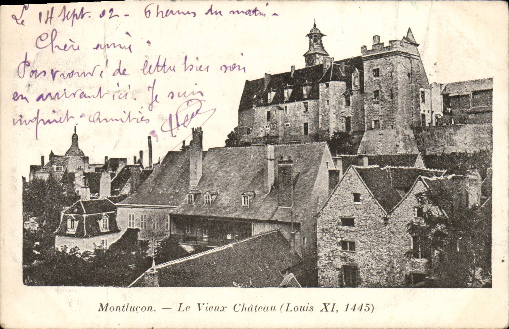 CPA Montlucon Le Vieux Chateau