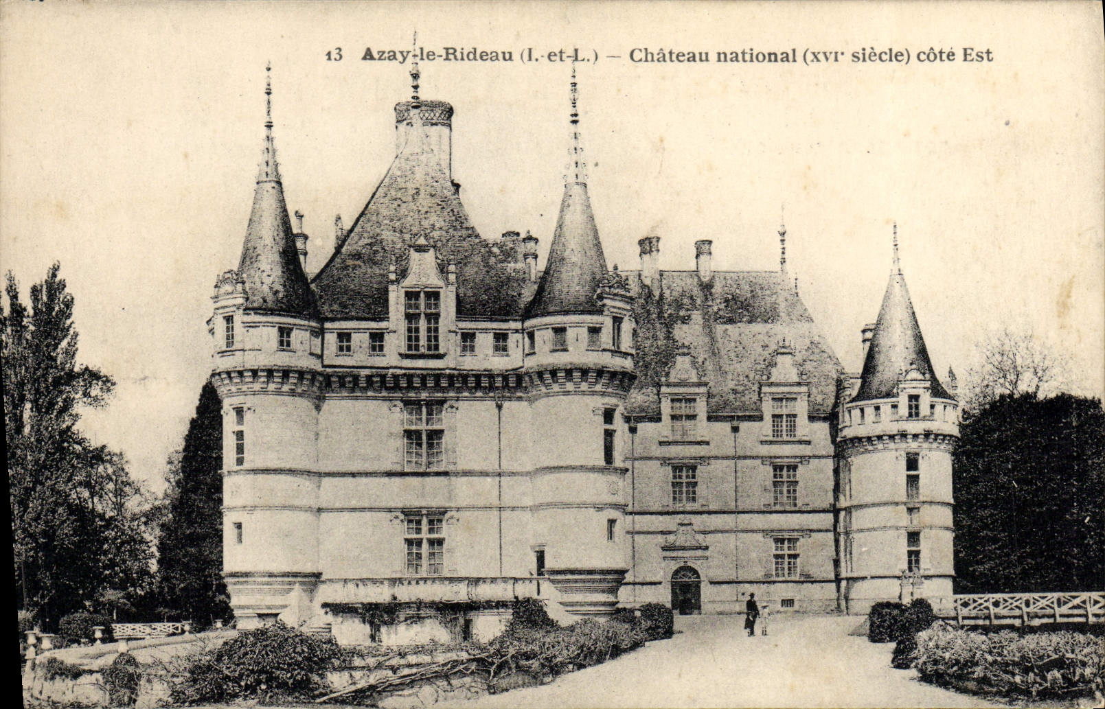 CPA Azay Le Rideau Chateau National