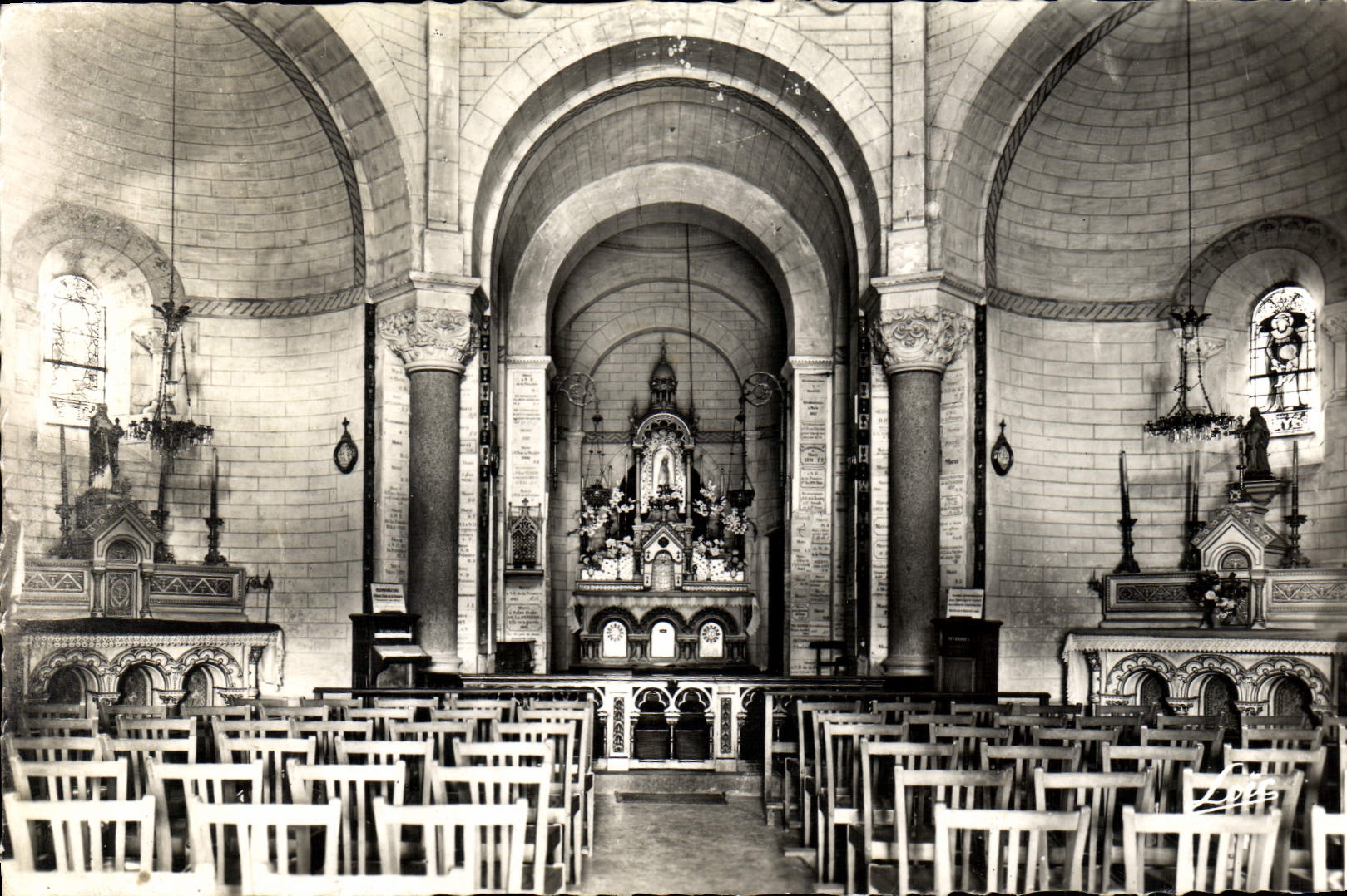 MODERN CARD Holy Interior Didier Of the Vault Of Notre Dame Of Peiniere