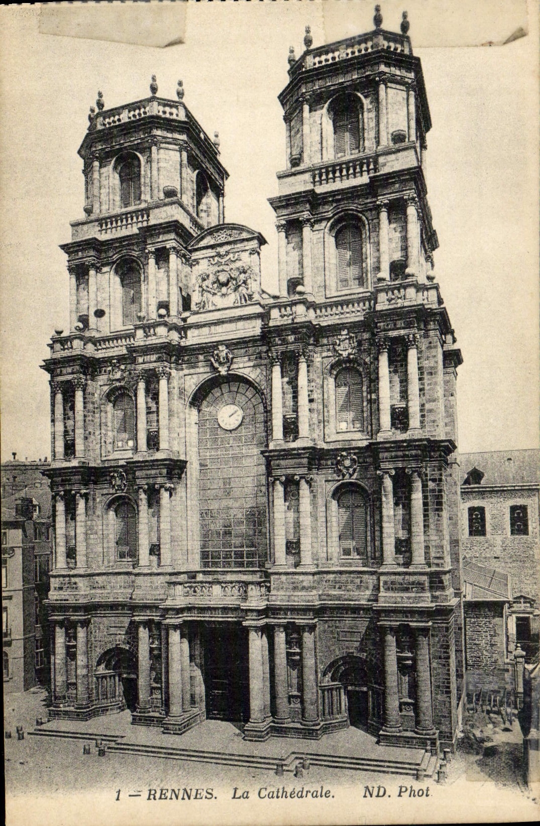 CPA Rennes La Cathedrale