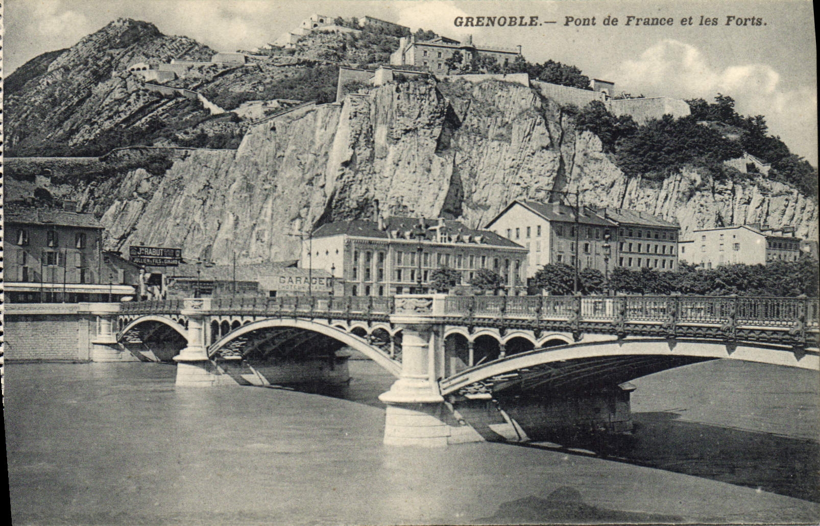CPA Grenoble Pont De France Et Les Forts