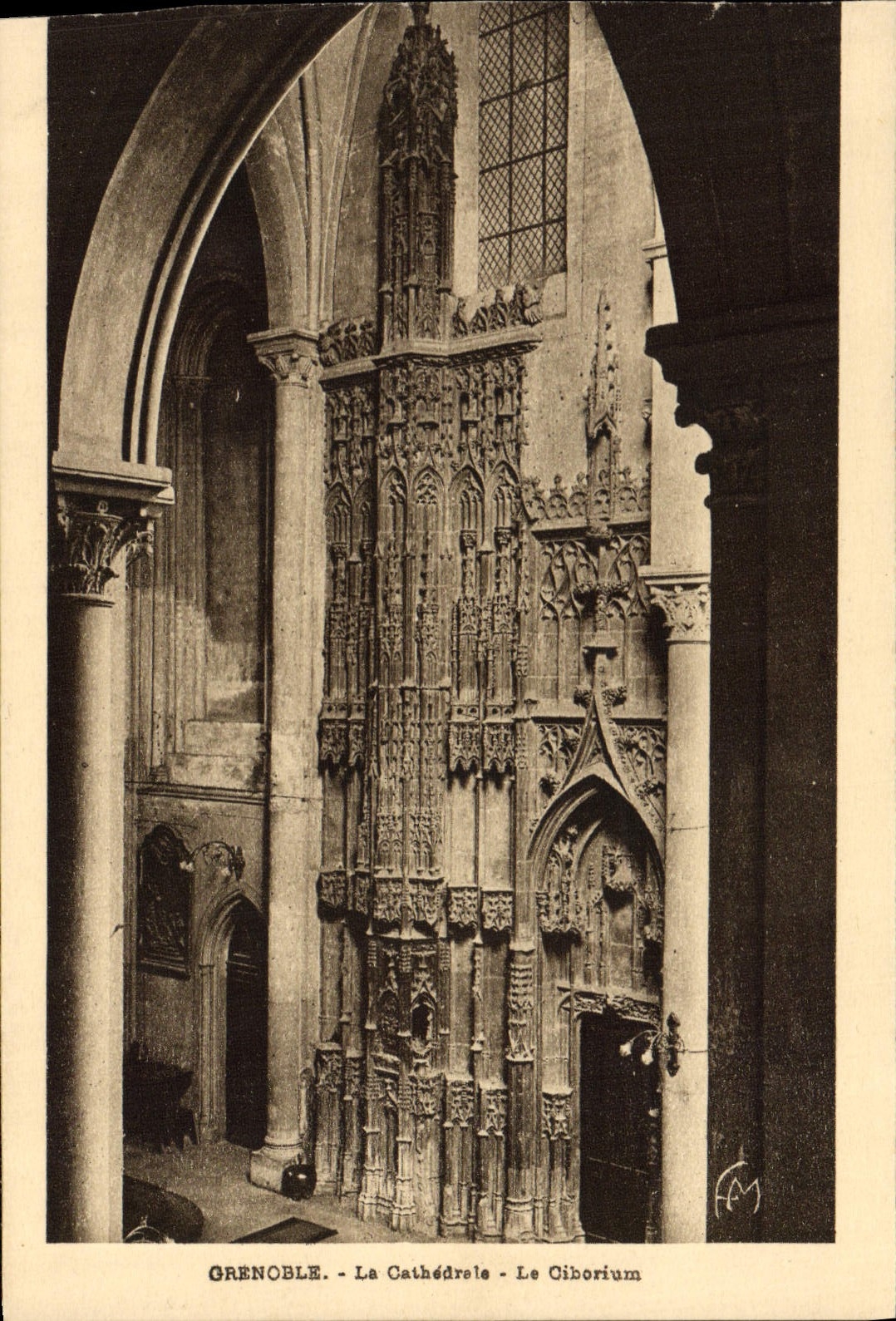 CPA Grenoble La Cathedrale Le Ciborium