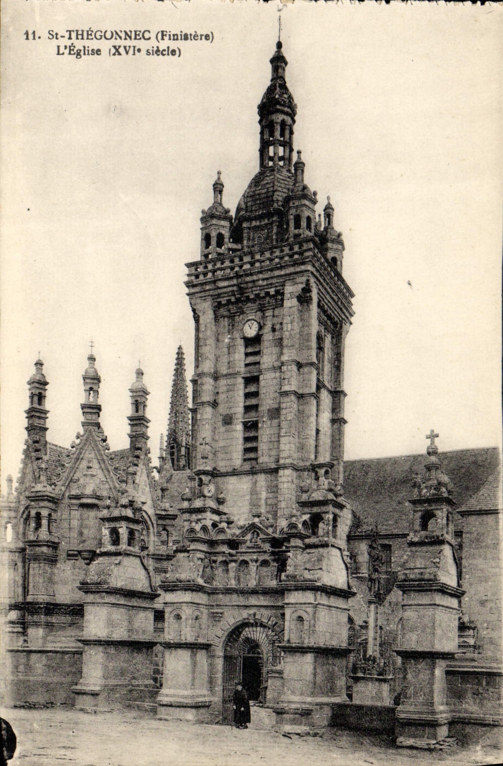 CPA Saint Thegonnec L'Eglise