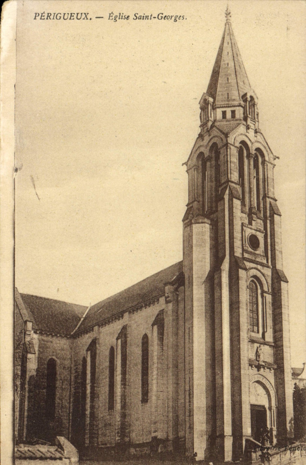 VINTAGE POSTCARD Périgueux Church Georges Saint