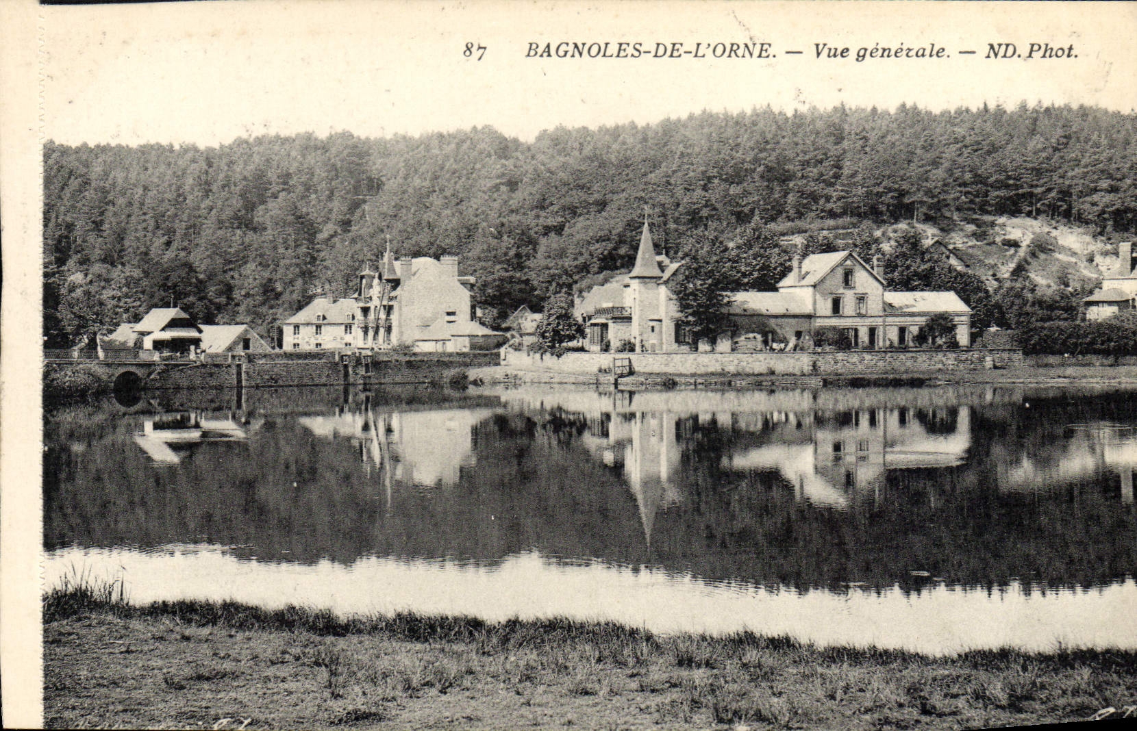 CPA Bagnoles De L'Orne Vue Generale